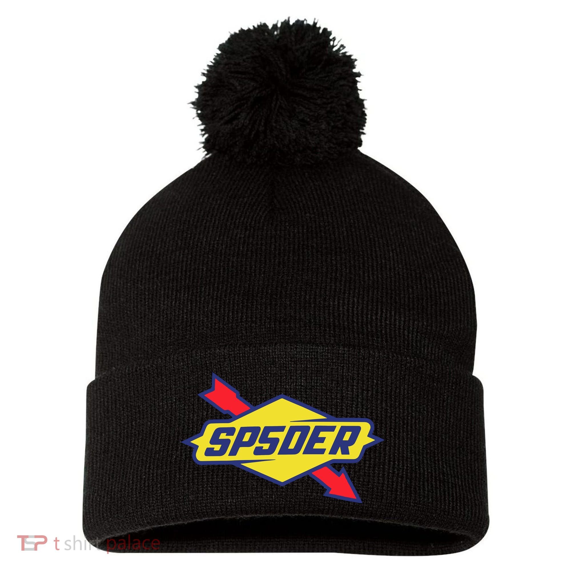 Sp5der The Spot Pom Pom 12in Knit Beanie
