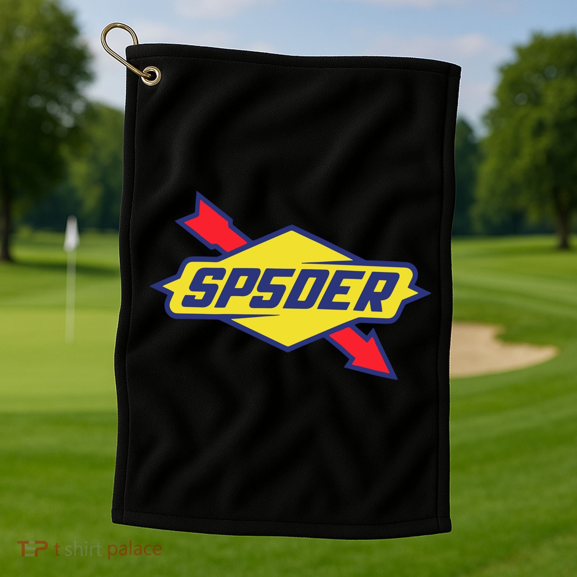 Sp5der The Spot Golf Towel