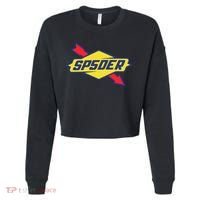 Sp5der The Spot Cropped Pullover Crew thumb 0