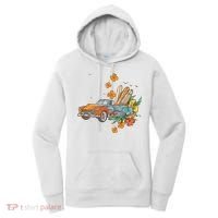 Surfing Tropical Summer Retro Truck Women's Hoodie thumb 0