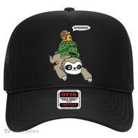 Sloth Turtle Snail Piggyback Animal Running Wild Hat thumb 0