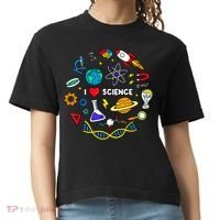 Science Tshirt, Science Lover Shirt, I Love Science Comfort Colors Boxy T-Shirt thumb 0