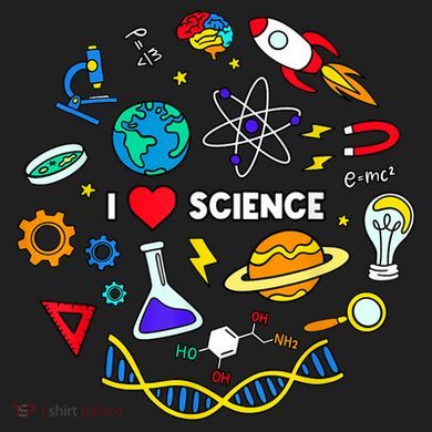 Science Tshirt, Science Lover Shirt, I Love Science Comfort Colors Boxy T-Shirt