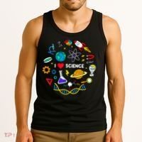 Science Tshirt, Science Lover Shirt, I Love Science Tank Top thumb 3