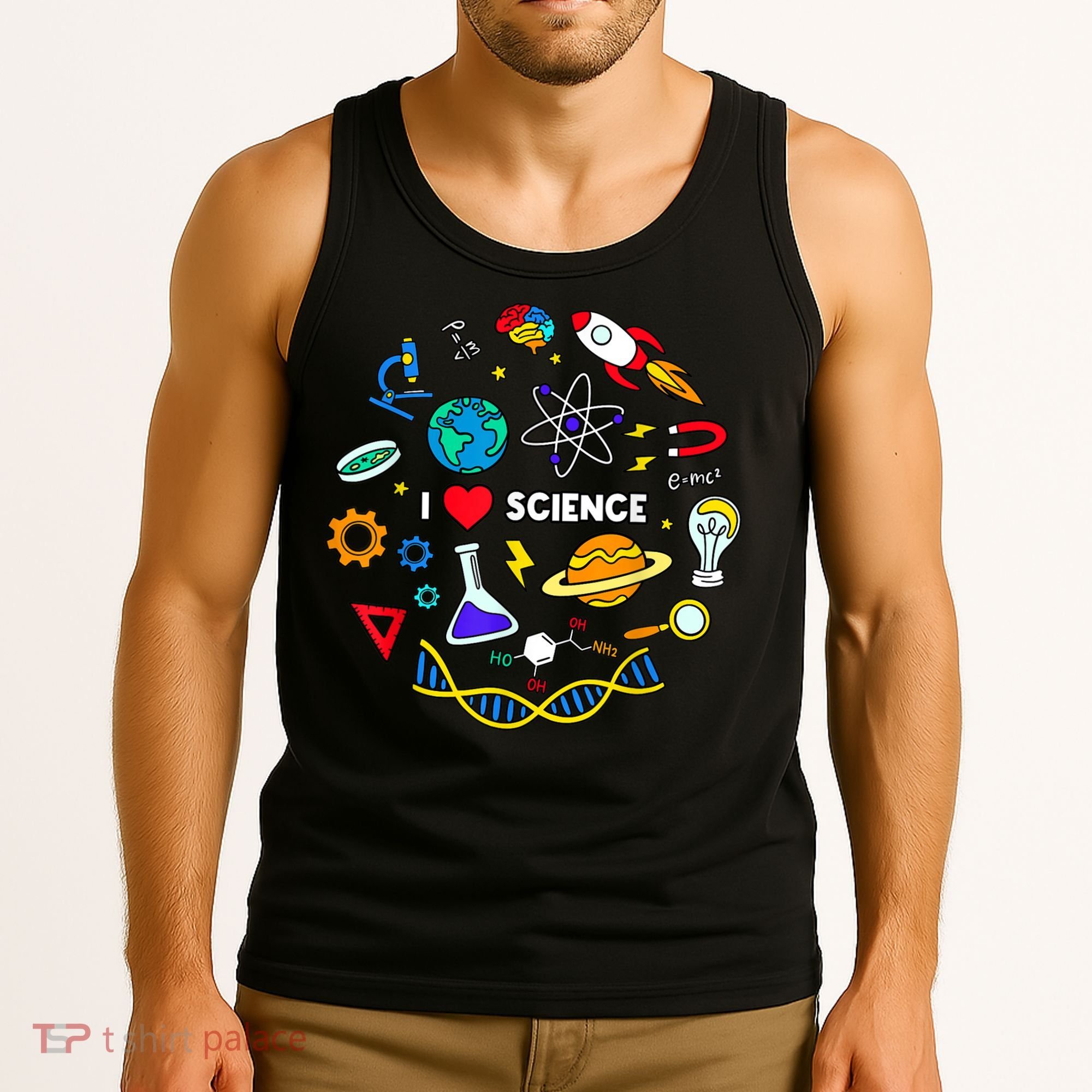 Science Tshirt, Science Lover Shirt, I Love Science Tank Top