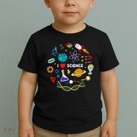 Science Tshirt, Science Lover Shirt, I Love Science Toddler T-Shirt thumb 2