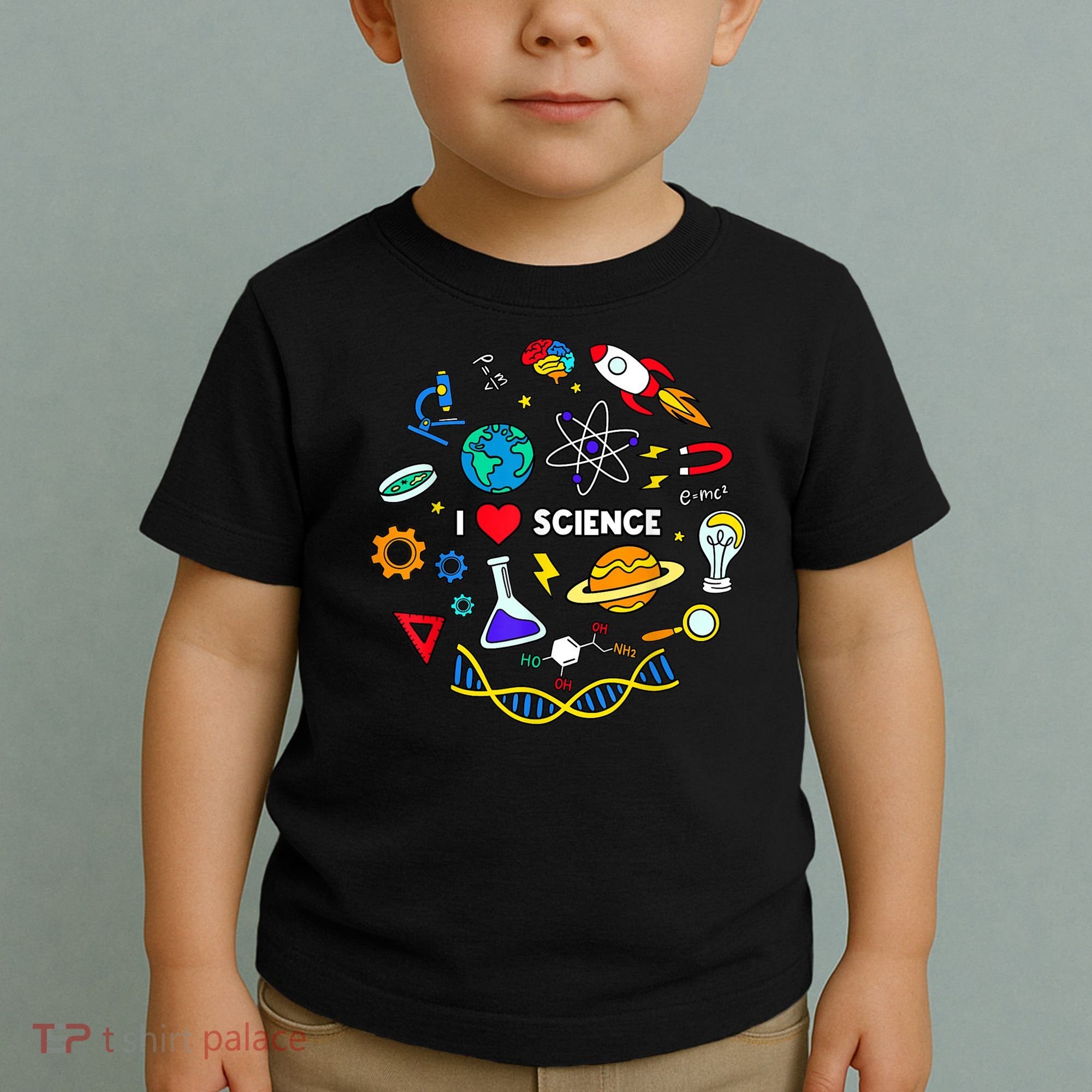 Science Tshirt, Science Lover Shirt, I Love Science Toddler T-Shirt
