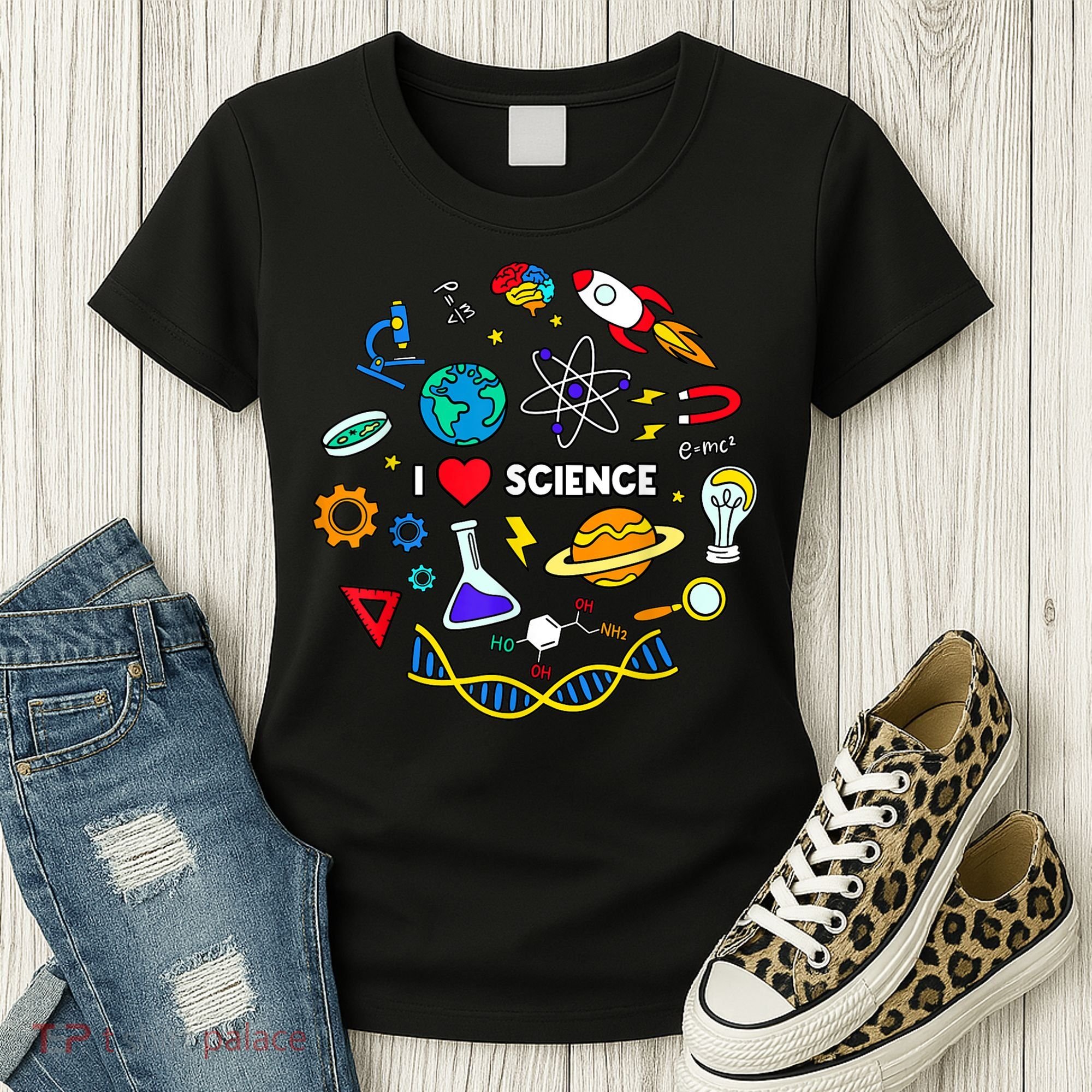 Science Tshirt, Science Lover Shirt, I Love Science Women's T-Shirt