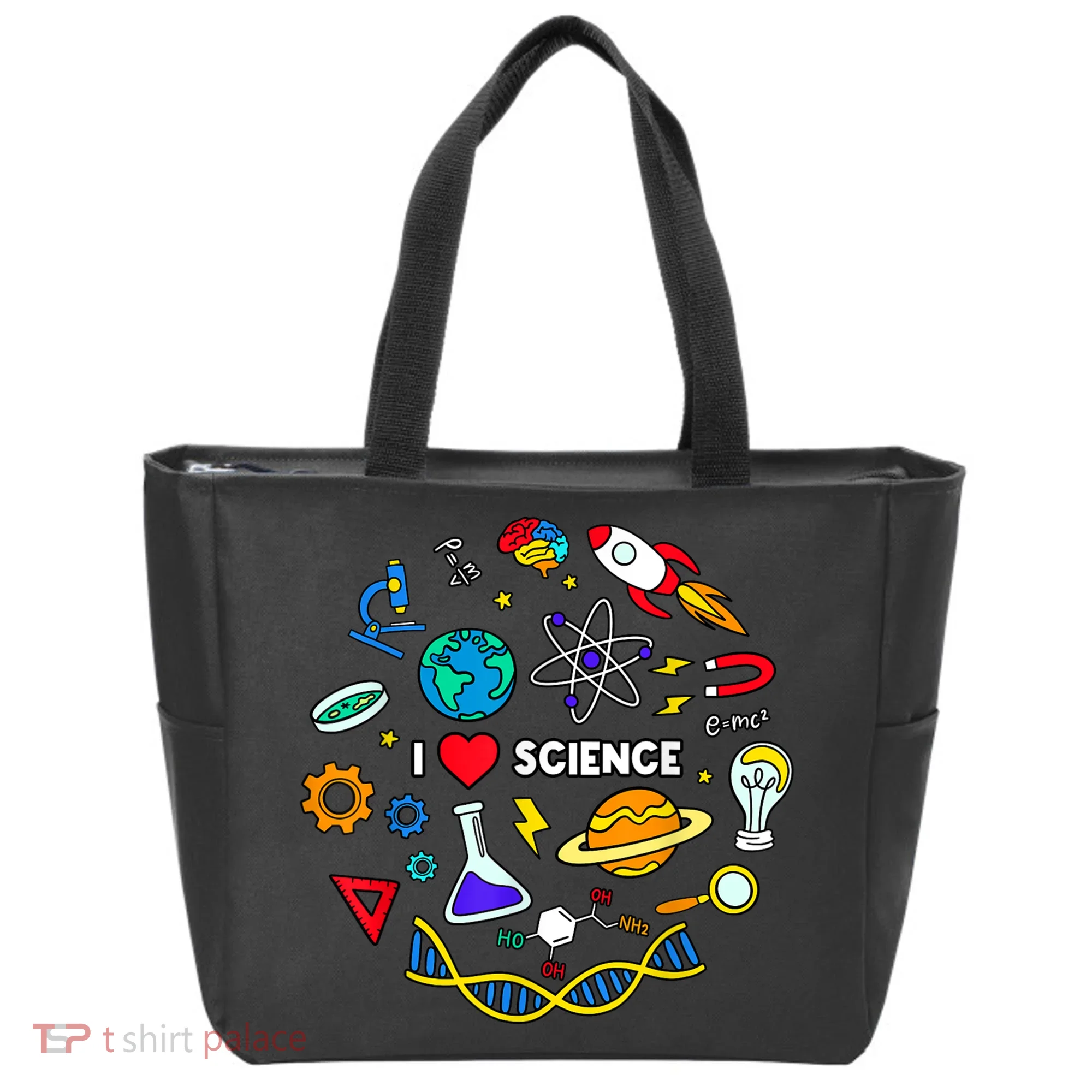 Science Tshirt, Science Lover Shirt, I Love Science Tote Bag
