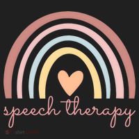 Speech Therapy Speech Language Pathologist Slp Boho Rainbow Gift Golf Towel thumb 3