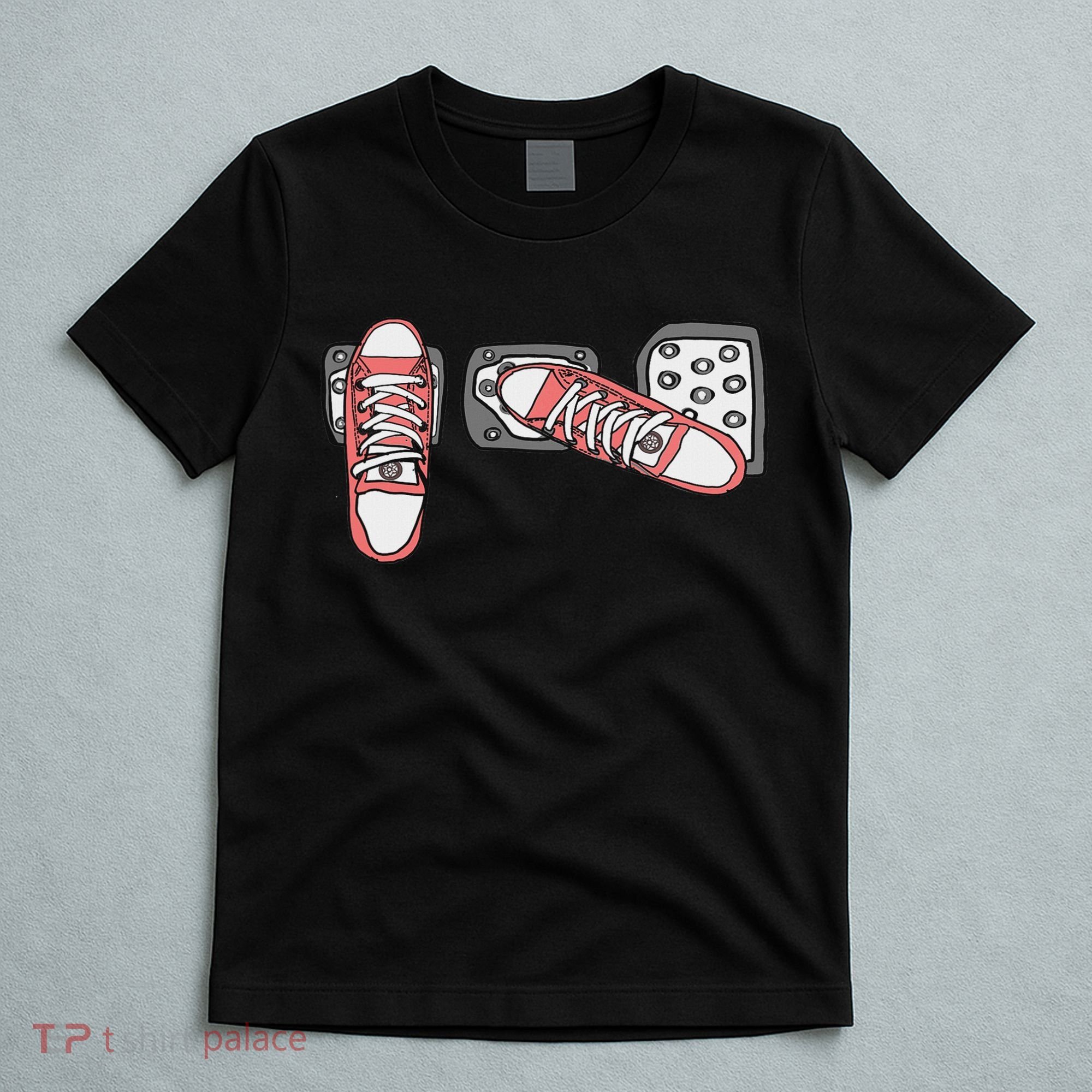 Save The Stick Funny Manual Transmission Three Pedals Car T-Shirt