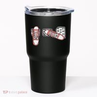 Save The Stick Funny Manual Transmission Three Pedals Car Tumbler thumb 0
