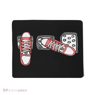 Save The Stick Funny Manual Transmission Three Pedals Car Mousepad