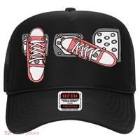 Save The Stick Funny Manual Transmission Three Pedals Car Hat thumb 0
