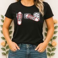 Save The Stick Funny Manual Transmission Three Pedals Car Women's T-Shirt thumb 2