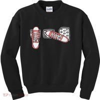 Save The Stick Funny Manual Transmission Three Pedals Car Kids Sweatshirt thumb 0