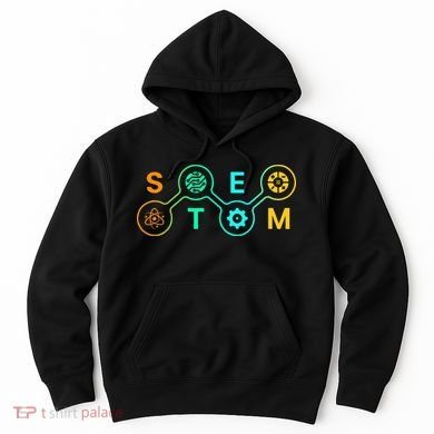 Stem Teacher Science Technology Engineering Math Hoodie