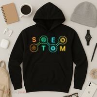 Stem Teacher Science Technology Engineering Math Hoodie thumb 3