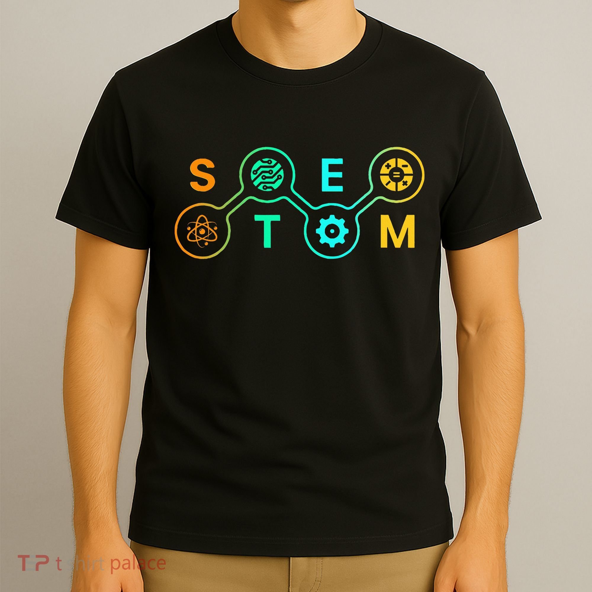 Stem Teacher Science Technology Engineering Math T-Shirt