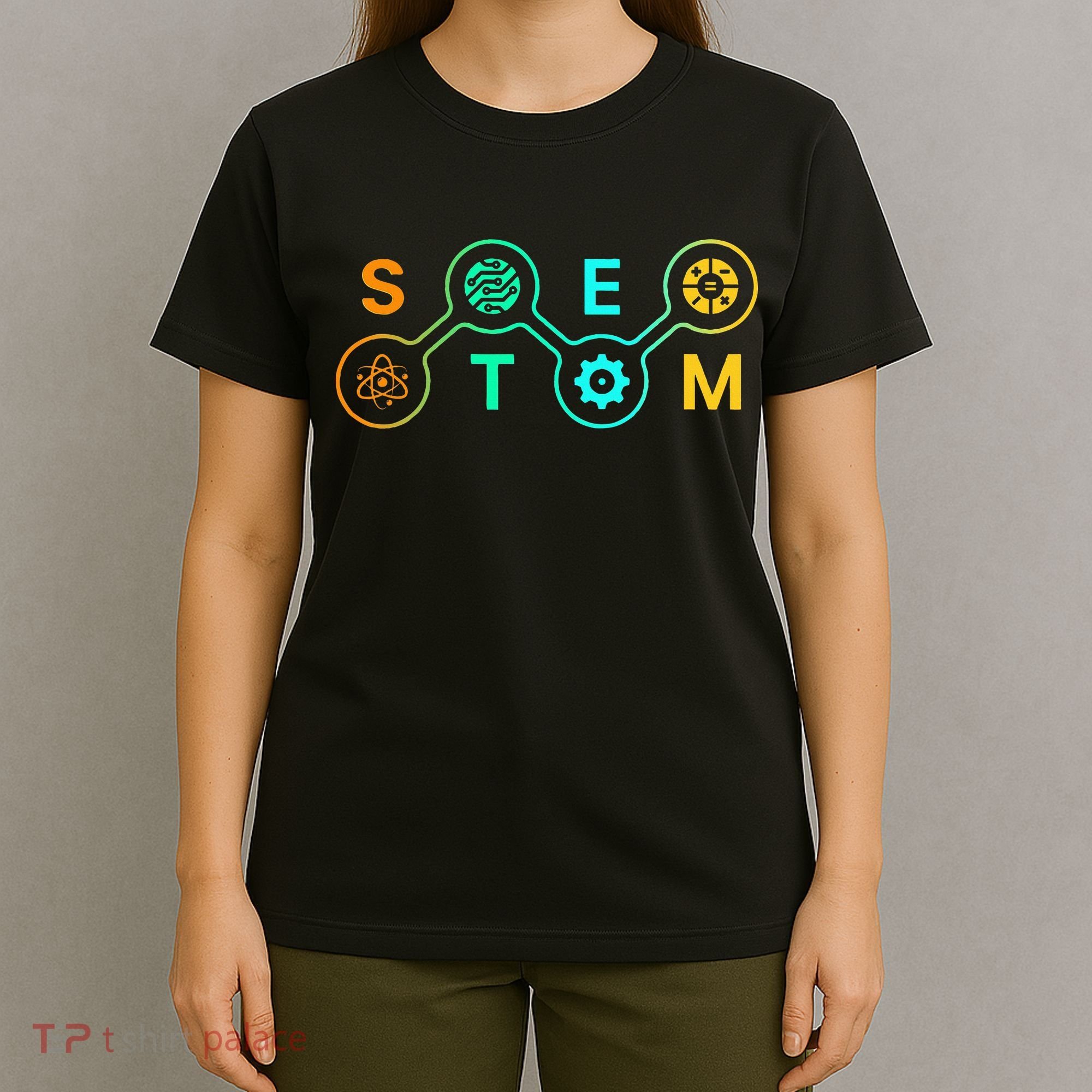 Stem Teacher Science Technology Engineering Math T-Shirt