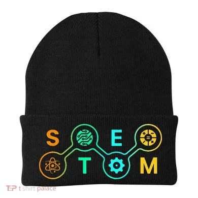 Stem Teacher Science Technology Engineering Math Beanie