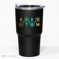 Stem Teacher Science Technology Engineering Math Tumbler thumb 0