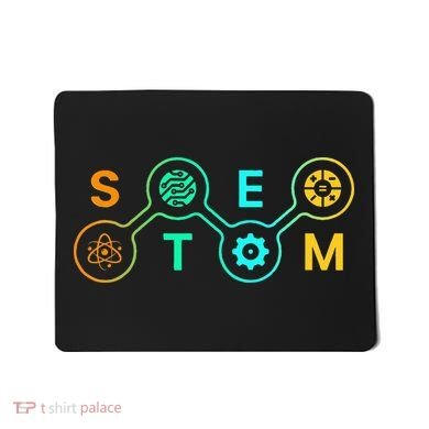 Stem Teacher Science Technology Engineering Math Mousepad