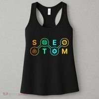 Stem Teacher Science Technology Engineering Math Women's Tank Top thumb 3