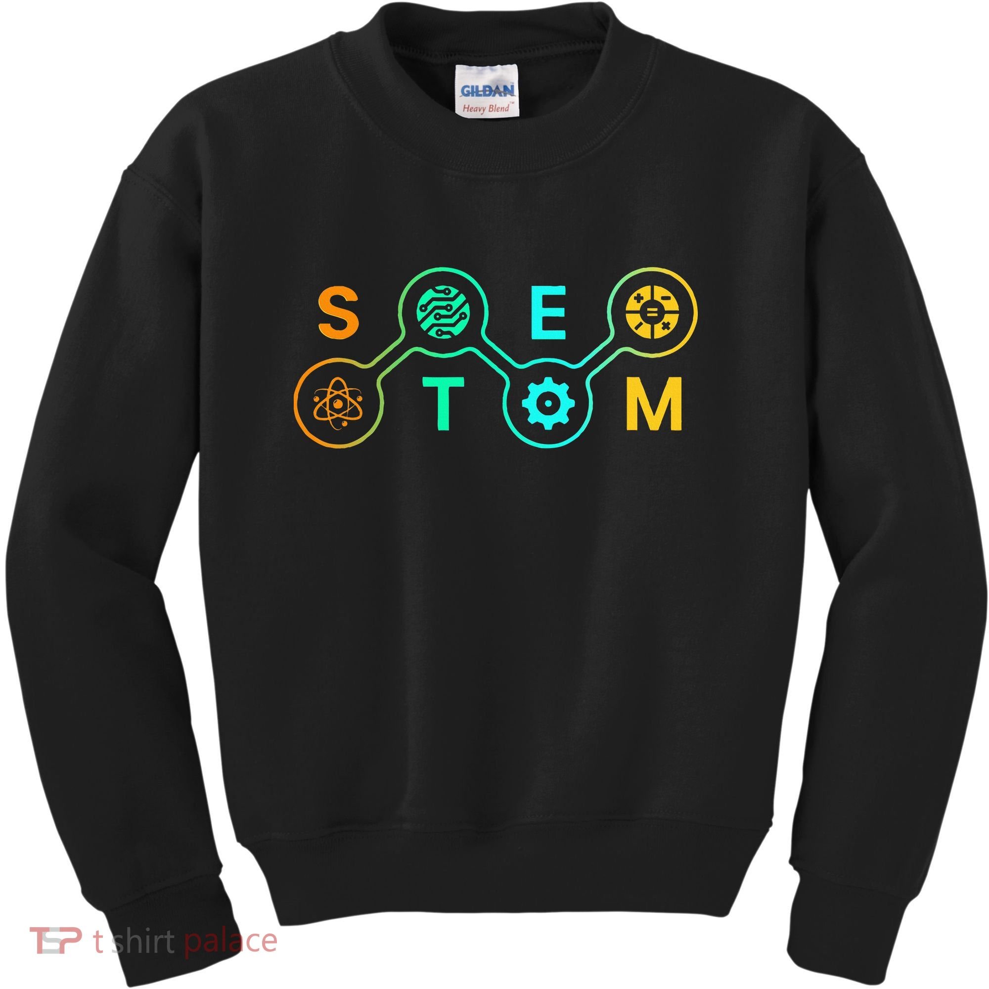 Stem Teacher Science Technology Engineering Math Kids Sweatshirt