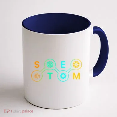 Stem Teacher Science Technology Engineering Math Coffee Mug back