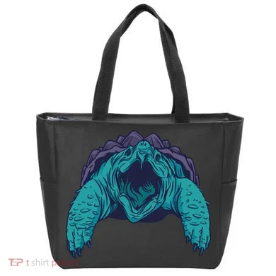 Snapping Turtle Tote Bag