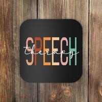 Speech Therapy Speech Language Pathologist Therapist Coaster thumb 0