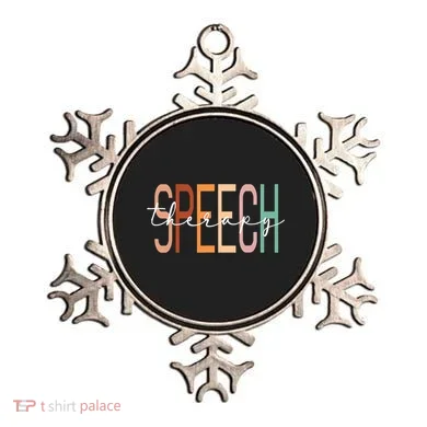 Speech Therapy Speech Language Pathologist Therapist Ornament