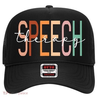 Speech Therapy Speech Language Pathologist Therapist Hat