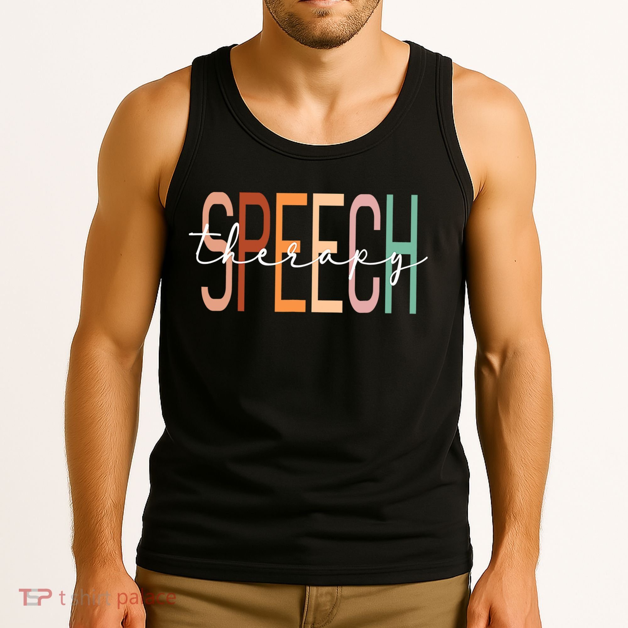 Speech Therapy Speech Language Pathologist Therapist Tank Top