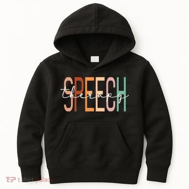 Speech Therapy Speech Language Pathologist Therapist Kids Hoodie