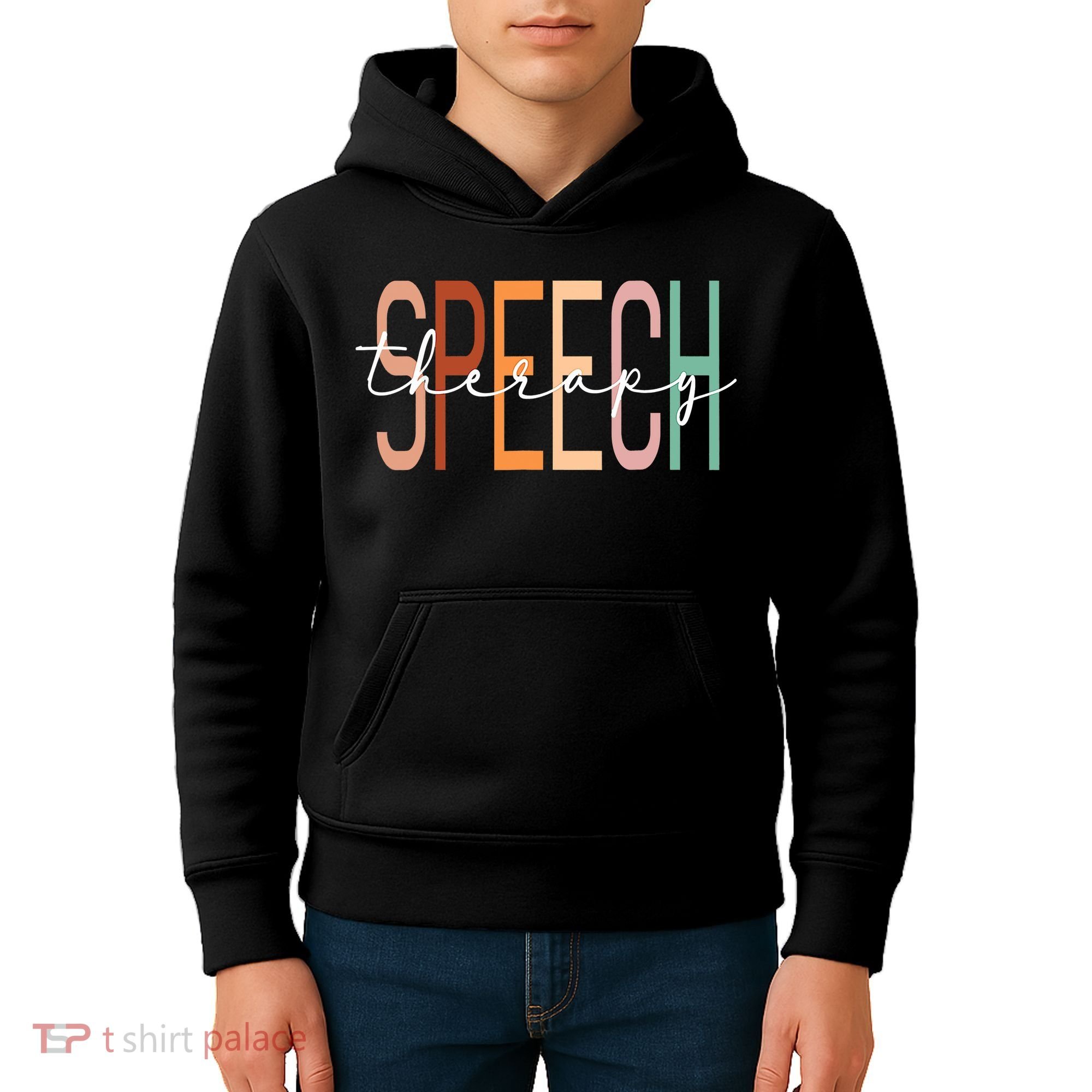 Speech Therapy Speech Language Pathologist Therapist Kids Hoodie