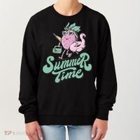 Summer Time Strawberry Retro Beach Women's Sweatshirt thumb 0