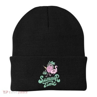 Summer Time Strawberry Retro Beach Beanie