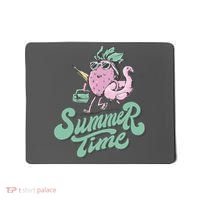 Summer Time Strawberry Retro Beach Mousepad thumb 0