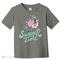 Summer Time Strawberry Retro Beach Toddler T-Shirt thumb 0