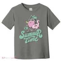 Summer Time Strawberry Retro Beach Toddler T-Shirt thumb 0