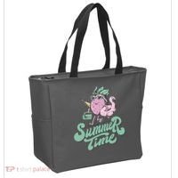 Summer Time Strawberry Retro Beach Tote Bag thumb 2