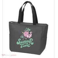 Summer Time Strawberry Retro Beach Tote Bag thumb 3