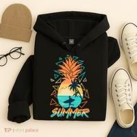 Summer Time Sufer Pineapple Hoodie thumb 4