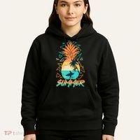 Summer Time Sufer Pineapple Hoodie thumb 5