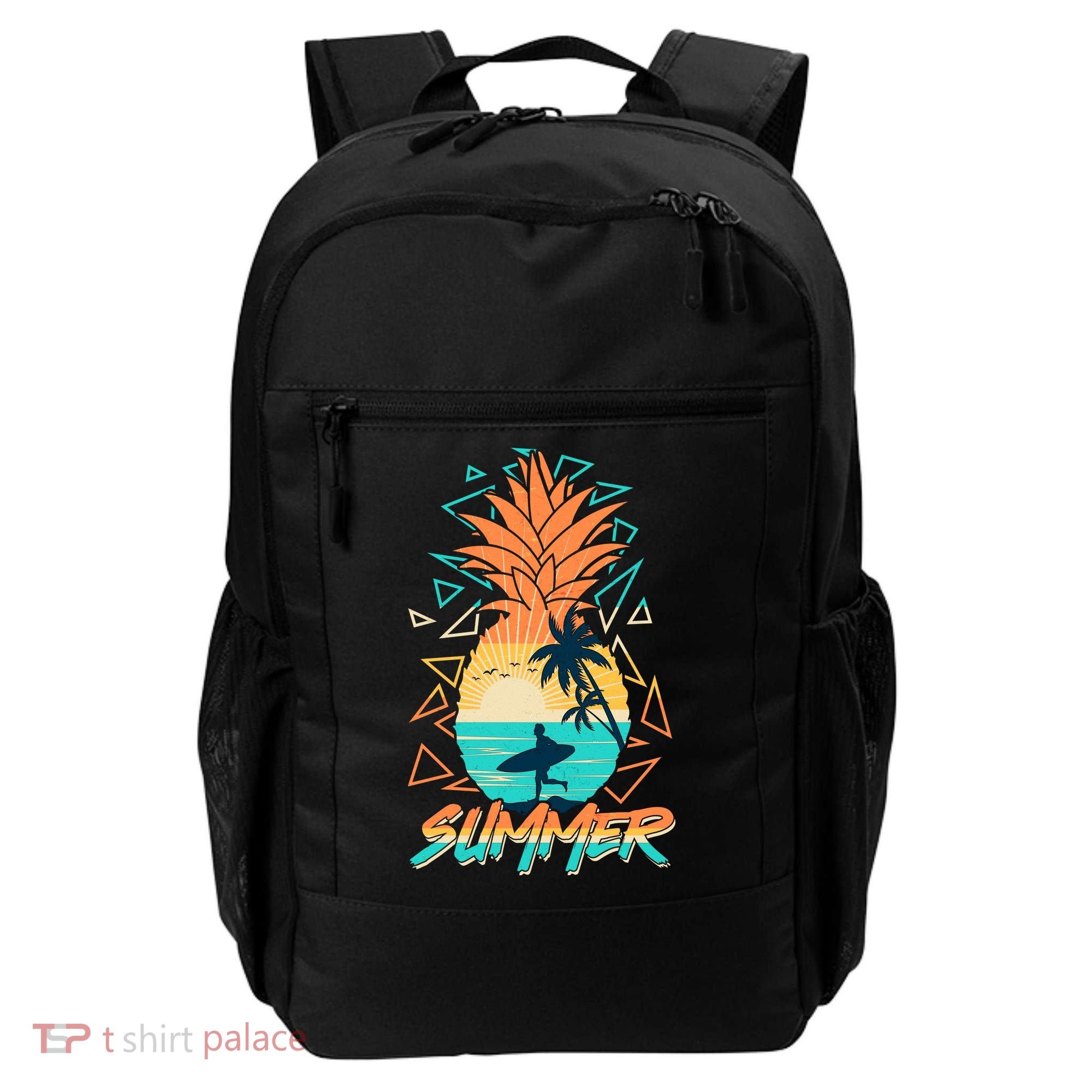 Summer Time Sufer Pineapple Backpack