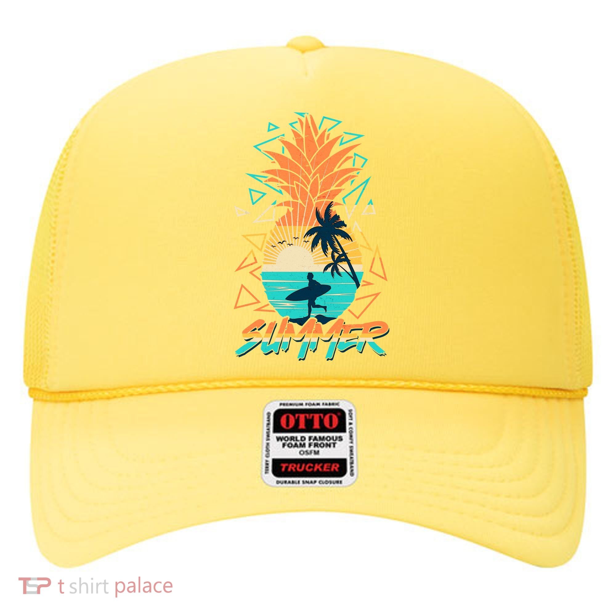 Summer Time Sufer Pineapple Hat