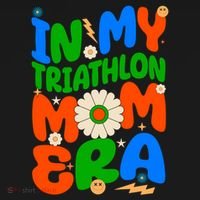 Sunflower Triathlon Sport Game In My Triathlon Mom Era Gift Bucket Hat thumb 4
