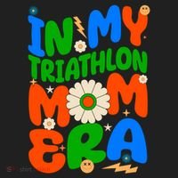 Sunflower Triathlon Sport Game In My Triathlon Mom Era Gift Hat thumb 2